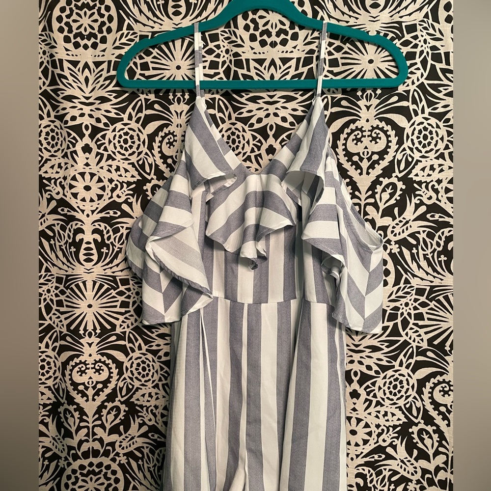 Lulus Striped Romper - Picture 3 of 8